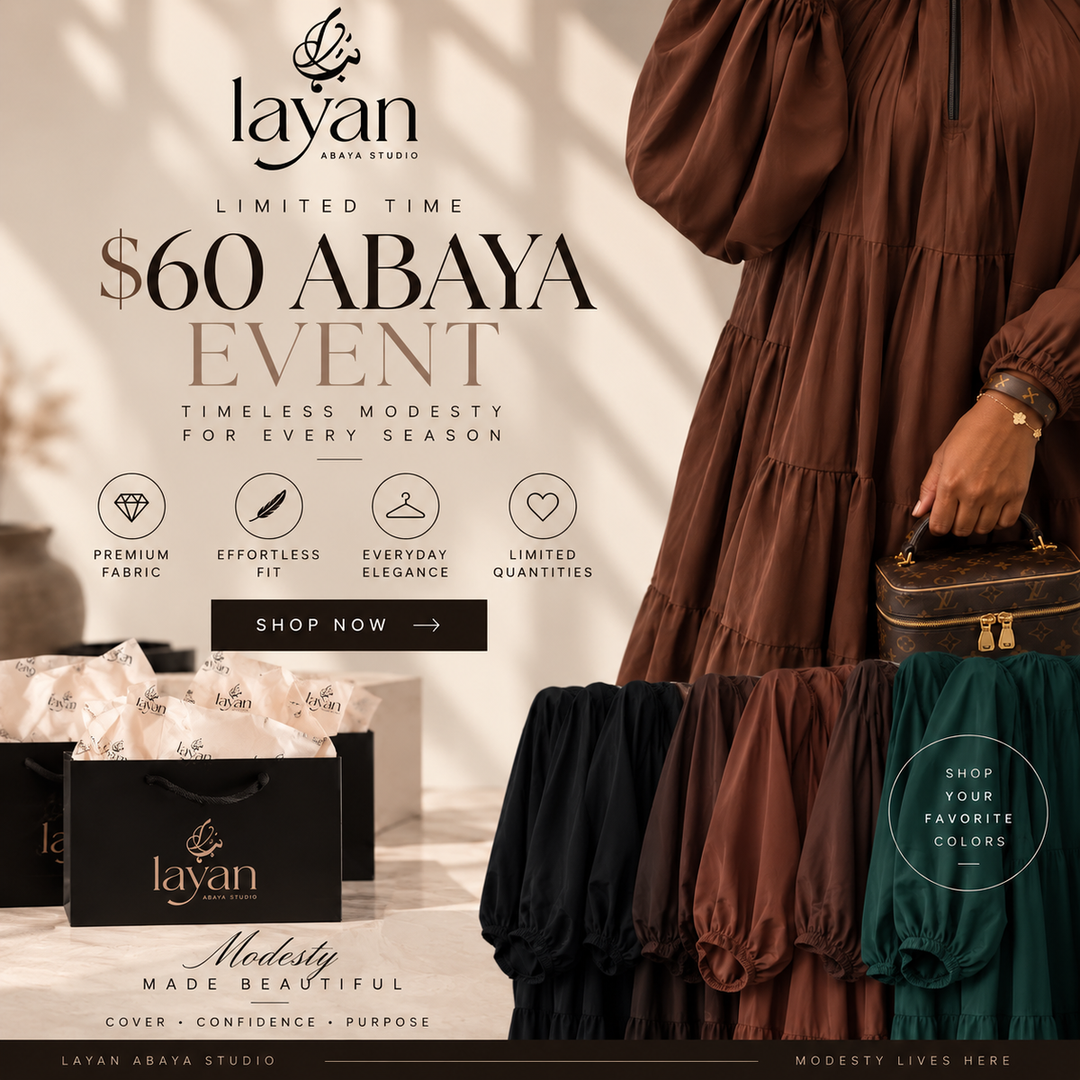 $60 Abaya Event