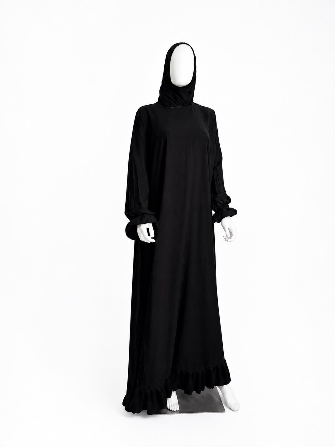 Sakinah Ruffled Bottom Abaya