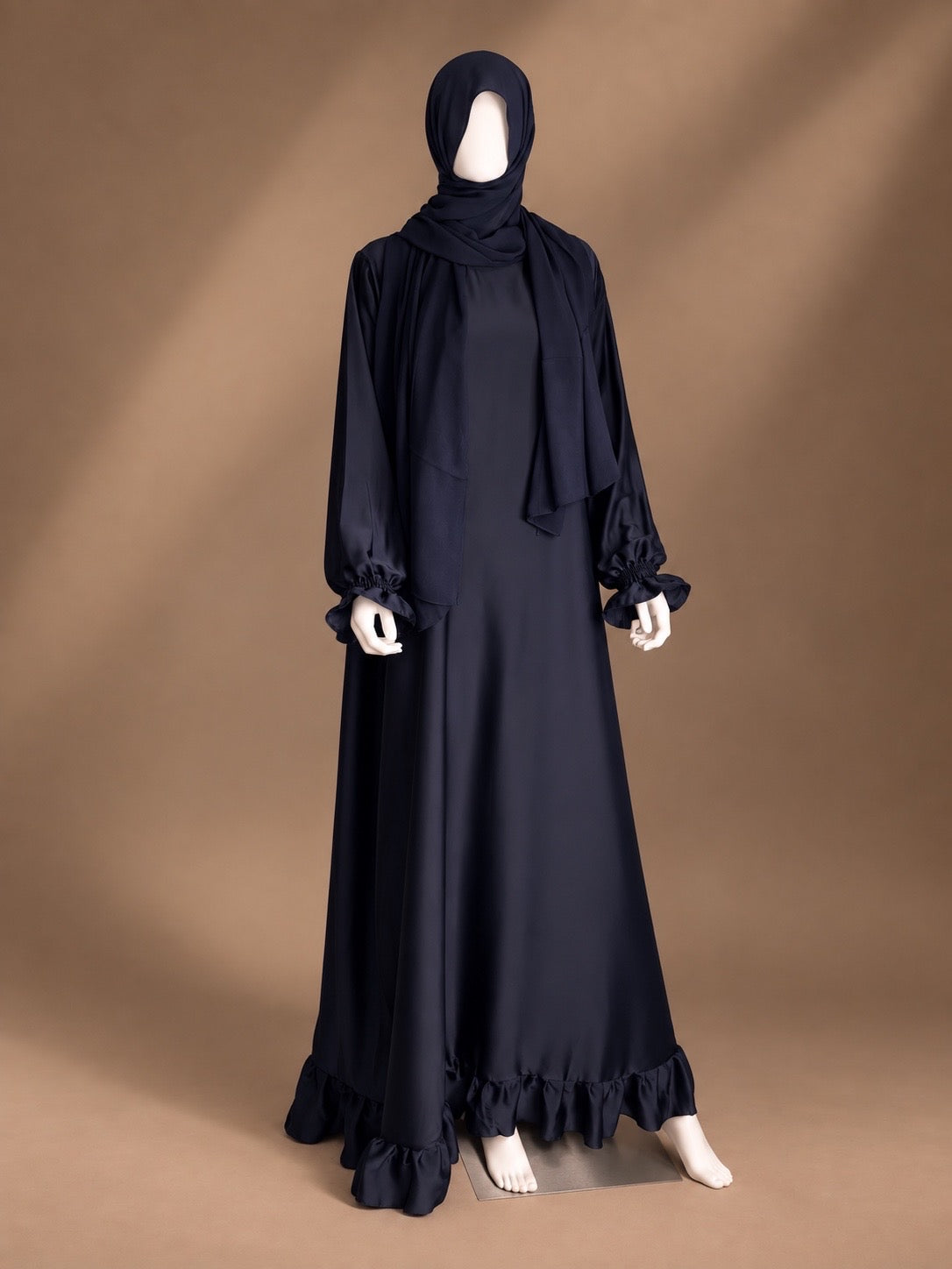 Sakinah Ruffled Bottom Abaya