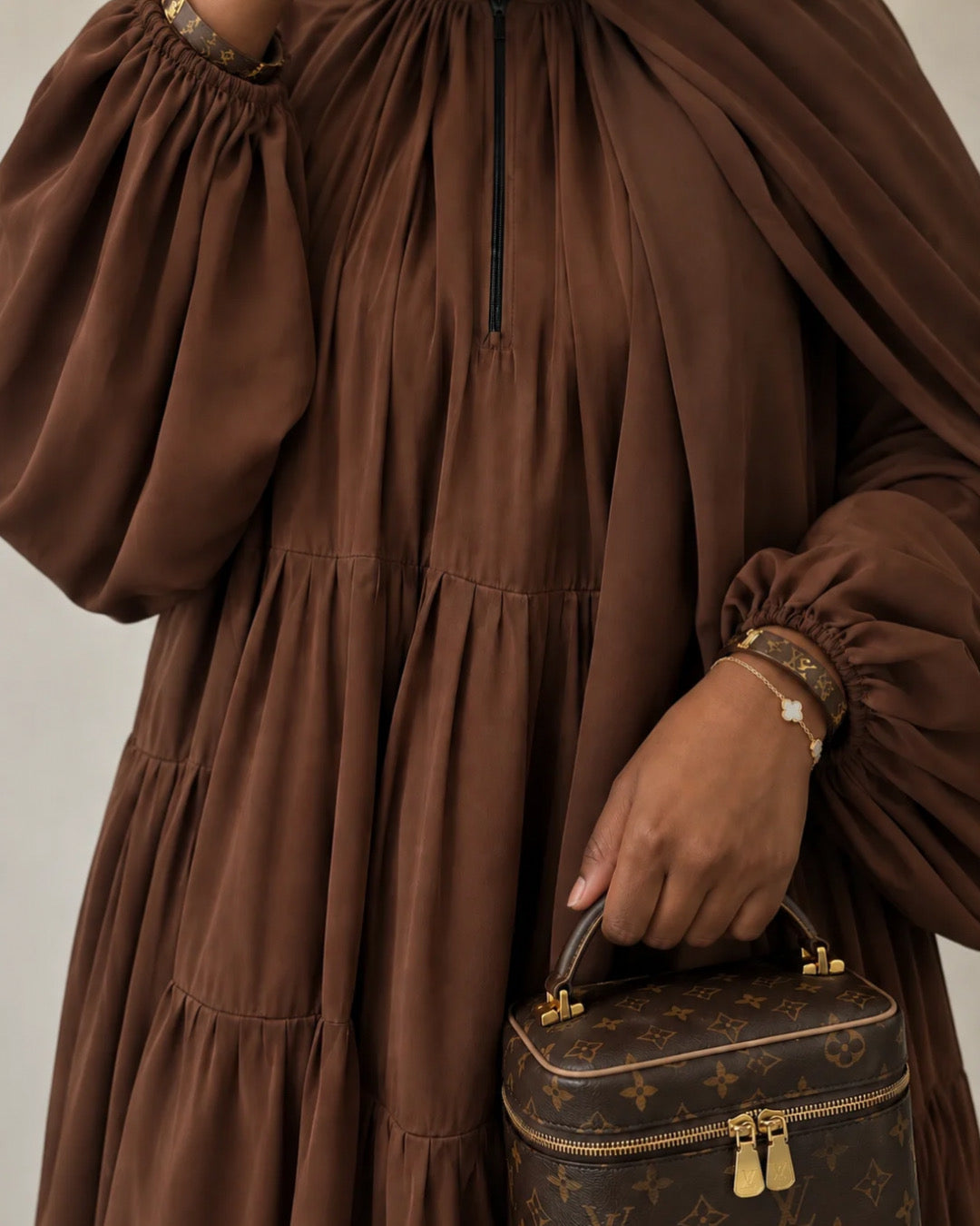 Sabirah 2.0 Tiered Abaya