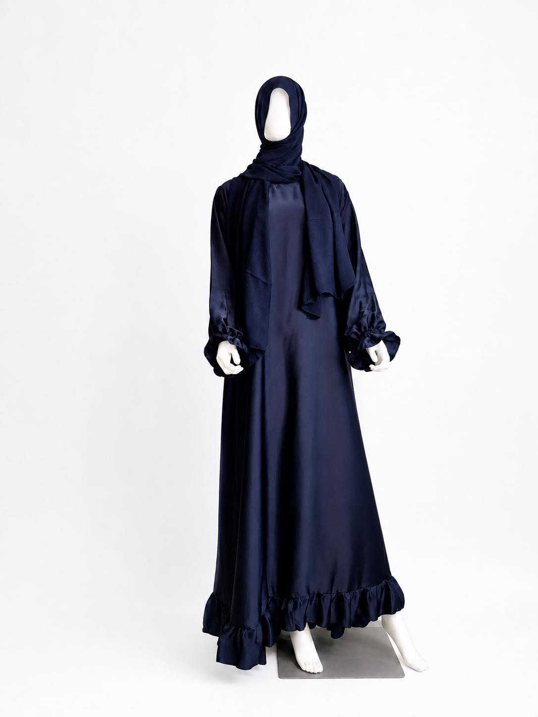 Sakinah Ruffled Bottom Abaya