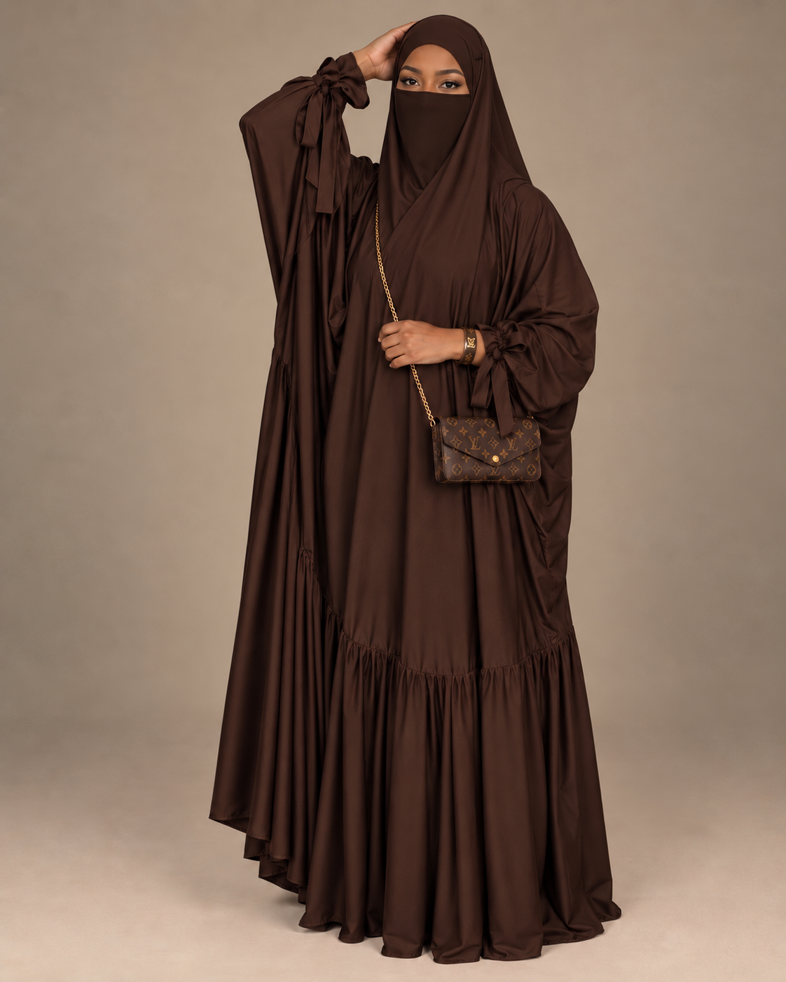 Jamilah Silk Overhead Abaya