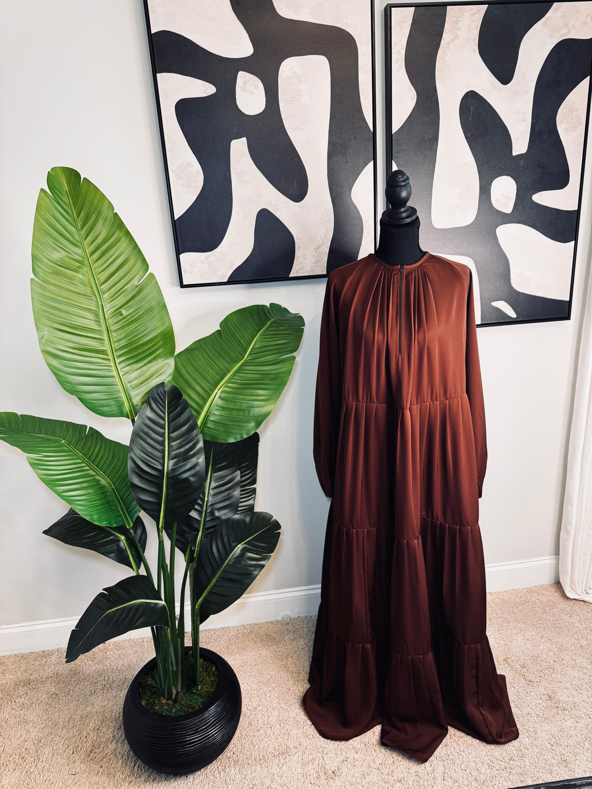 Sabirah 2.0 Tiered Abaya