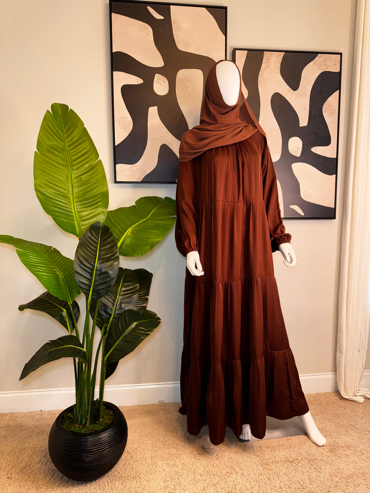 Sabirah 2.0 Tiered Abaya