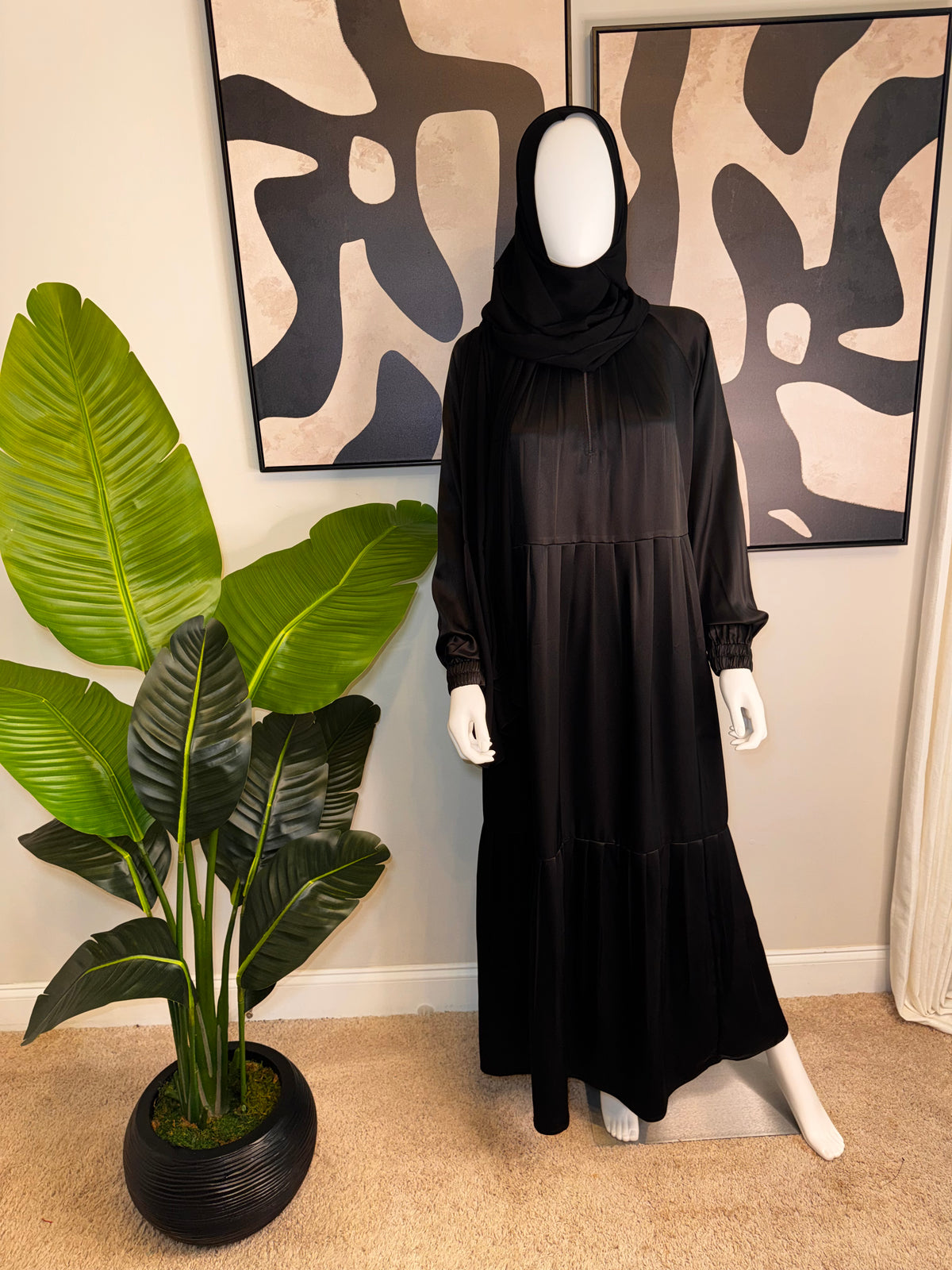 Sabirah Tiered Abaya