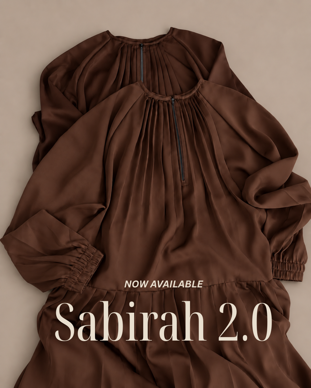 Sabirah 2.0 Tiered Abaya