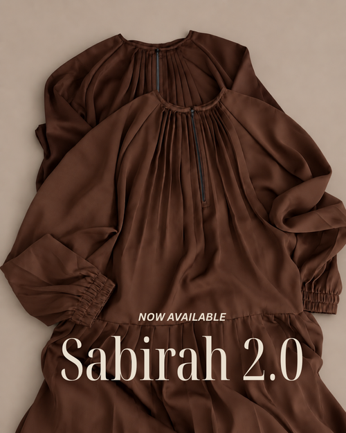 Sabirah 2.0 Tiered Abaya