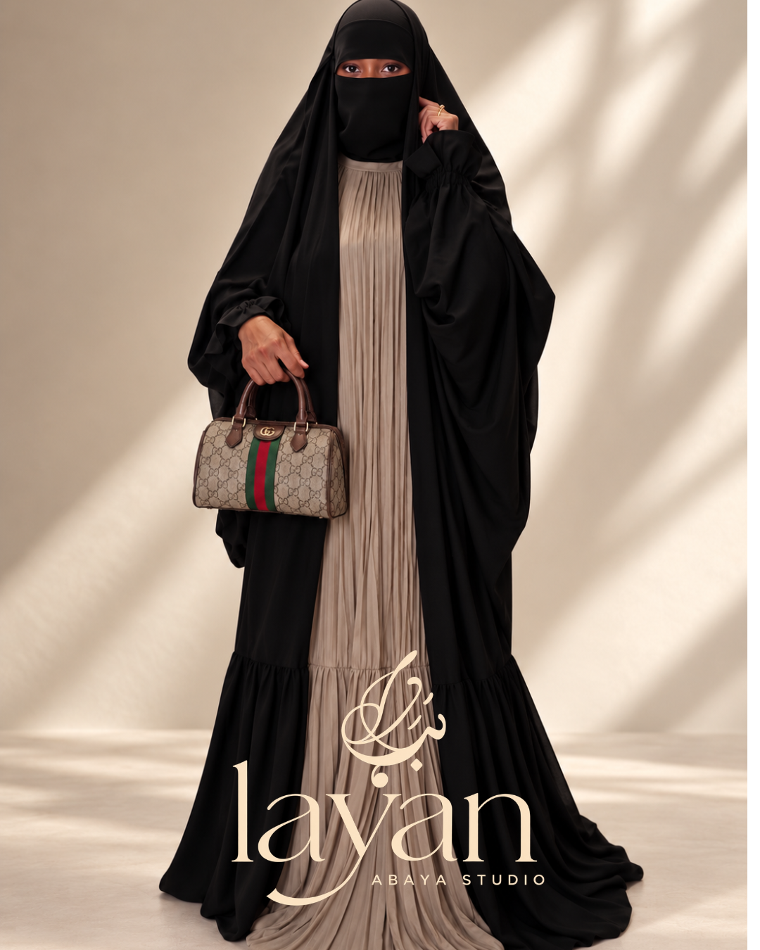 Haaya Open Overhead Abaya